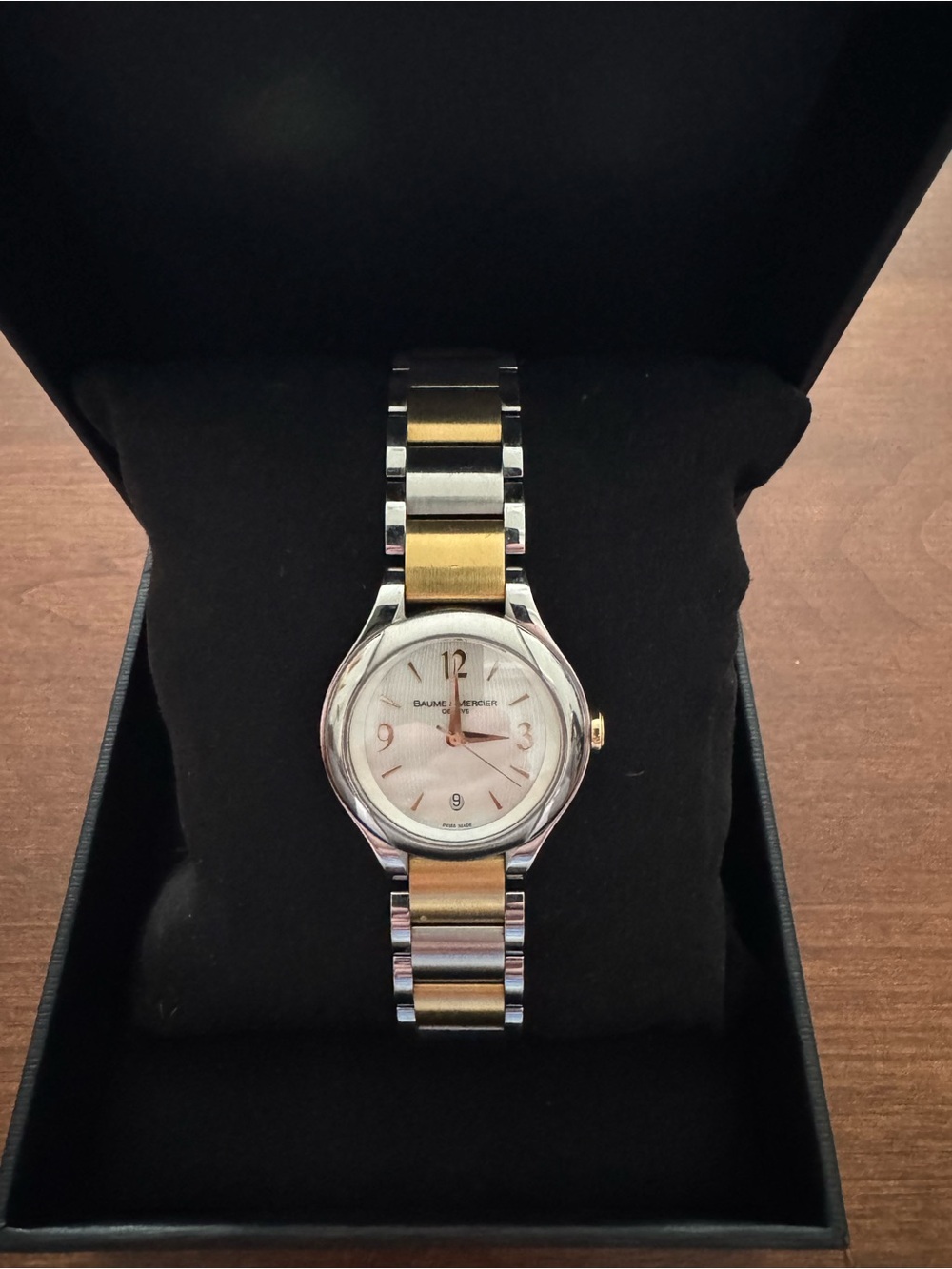 Ladies Baume & Mercier Linea Two Tone Watch